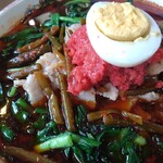 さかえや - 満州にらラーメン（味噌・大盛・スペシャル・アップ）