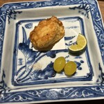 眞善美 - 虎河豚　唐揚げ　餅米粉　三條塩　銀杏