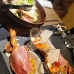 Lounge & Dining G - 飲み放題3hコース/アペタイザーとサラダ