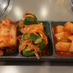 太陽 - キムチ3種