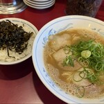 むらた亭 - ラーメン高菜ご飯