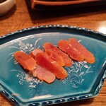 稲城 ヨロシク寿司 - 自家製カラスミ