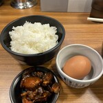 老虎苑 - 後半は卵かけご飯