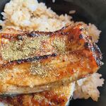 うなぎの美鶴 - 山椒トッピング