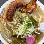 らー麺　Do・Ni・Bo - トロチャーに手羽先付き❤️❤️❤️❤️
