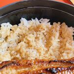 うなぎの美鶴 - お米にタレがしみしみ