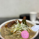 らー麺　Do・Ni・Bo - 朝ラー600円を太麺に変更50円それからニボプラス50円