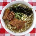 そば小のアップ