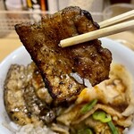 豚マニア丼 稲田屋 サン - 豚マニア丼 小 アップ1