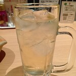 炭火と串焼きと肴 原価酒場 イロ鶏ドリ - ウイスキーハイボール