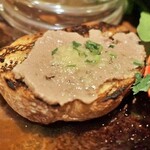 イルクオーレ ピアットスズキ - 鶏レバーペーストのクロスティーニ