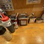 博多風龍 - この卓上調味料は嬉しい