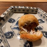 明寂 - 蟹の揚げ物