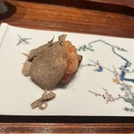 廣澤 - ハトシ、海老のすり身とトーストを揚げたもの、トリュフ