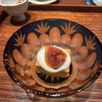 廣澤 - かぼちゃプリン、イチヂクキャラメリゼ