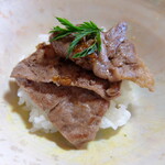 小料理屋 けいこ - 竹の谷蔓牛をトッピング