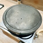 ジンギスカン×厚岸牡蠣  ラムグチカズヤ - 溶岩プレート