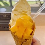 パーム - マンゴーソフトクリーム(レギュラー)②