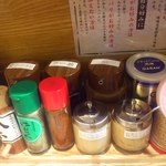 味噌乃家 - 卓上調味料（2014.11）