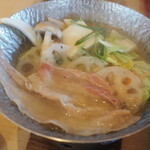 蓮根の里 はすの実 - 鍋にも蓮根