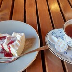 シャーレ水ヶ浜 - ケーキセット