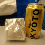 一善や - 和栗モンブラン大福、ビールはお店のものじゃありません笑