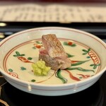 割烹 新多久 - 黒むつ