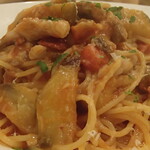 TATEYAMA イタリア食堂 - 本日のおすすめスパゲッティ 千の恵み豚と茄子 トマトソース