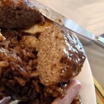 いんでいら - ハンバーグ断面