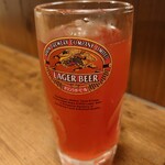 やきとん えん家 - あ、てんこ盛りの氷はどかした後ね(笑)