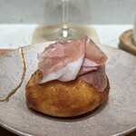 Haruka Murooka - ★熟成利平栗入りの焼きたてフォカッチャ
      Freshly baked focaccia with aged chestnuts