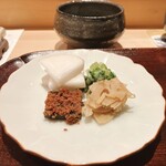 割烹 室井 - お漬物