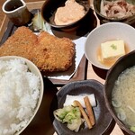 ごはんや一芯 - 【日替わり定食】1,500円
      鰆(さわら)フライの明太子タルタルソース