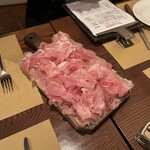 生ハムとワイン メッシタフランコ - 