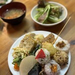 来隣 - てんこ盛りのにせてしまい、見た目悪し