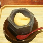 イタリア料理 今井 - 和三盆(徳島県産)のジェラートの抹茶アフォガード