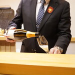 美会 - ワインペアリングをお願いしました