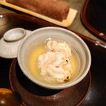 松蔭鶴水 - 白子と百合根の茶碗蒸し