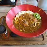 得得うどん - ジャワ風カツカレーうどん