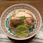 日本料理 新茶家 - 半分食べたら餡をかけて