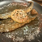 tento - サンマのポワレ、レモンバターソース！濃厚で白に激合う♪