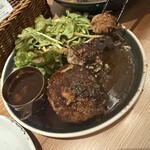tento - 最後にこれでもかとハンバーグ頼んだ笑。肉肉しくて、めちゃ美味しい！