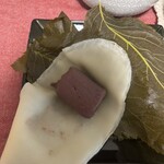 長命寺 桜もち - しっとりこし餡