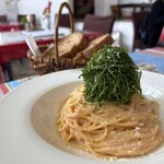 ha-na - 料理写真:辛子明太子と青じその軽いクリームソース