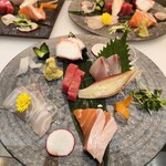 和食処天啓 - 刺身盛り合わせ1人前