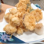 御食事処ときわ - 白子の天ぷら