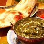 インドレストラン ラム - サグゴースト(ラムとほうれん草)