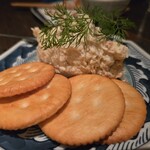 渋谷の日本酒ダイニング sakeba - 燻製ホタテ