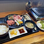 氷見 牛屋 - 氷見牛よくばり焼肉ランチ
