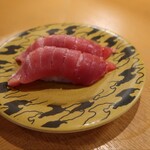 佐渡 廻転寿司 弁慶 佐渡本店 - 中トロ